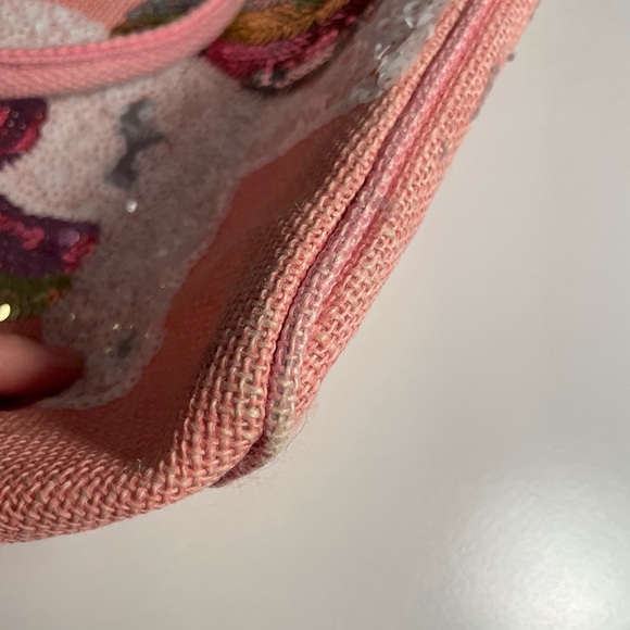 Mudpie sequin unicorn tote bag - Picture 4 of 9